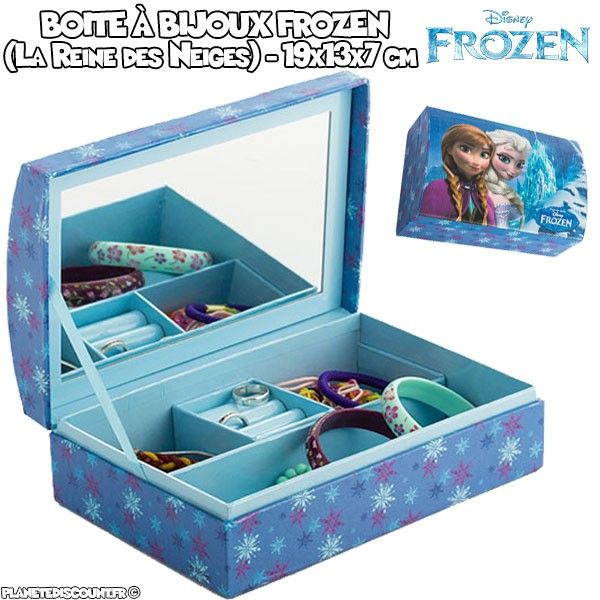 Coffret à bijoux Frozen - Disney (La reine des neiges)