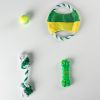 Lot de 4 jouets pour animaux