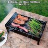 Barbecue de table portable - 44x25 cm