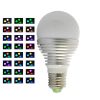 Ampoule E27 LED 16 couleurs avec télécommande