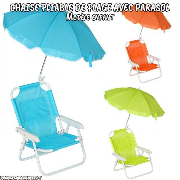 SUPPORT PARASOL CHAISE DE SURVEILLANCE PLAGE OU PISCINE