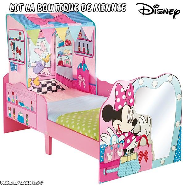 DISNEY MINNIE - Lit d'appoint - Lit gonflable pour enfants avec