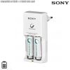 Chargeur de piles SONY avec piles rechargeables AA 2100mAh