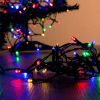 Guirlande de noël à piles multicouleur 48 LED