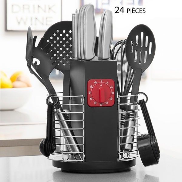 Porte-cuillères de cuisine, fourcommuniste et spatules T1, ustensile de cuisine  pratique, accessoires de stockage - AliExpress