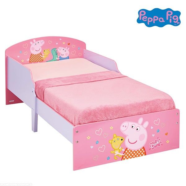 Lit enfant Peppa Pig en bois Cosy