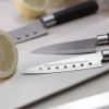 Set 4 couteaux en acier Santoku