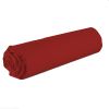 Drap housse 100% coton 90x190 cm Rouge