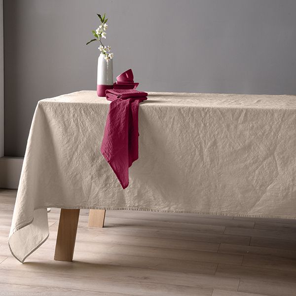 Nappe 160x250 Lin métis - Beige