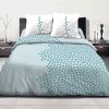 Parure de couette coton 220x240 cm Ayna Turquoise