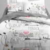 Parure de couette 100% coton Today 220x240 Forever