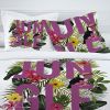 Parure de couette 100% coton Today 220x240 Jungle/Purple