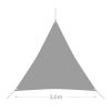 Voile d'ombrage triangulaire 3.6 mètres