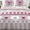 Parure de couette coton Romantique