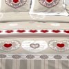 Parure de couette coton Romantique