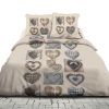 Parure de couette coton Heart