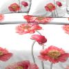 Parure housse de couette microfibre Peony