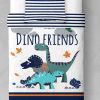 Parure de lit Microfibre 140x200 cm Today Dino Friends