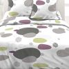 Parure housse de couette Galet microfibre