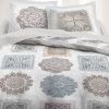 Parure housse de couette 100% coton Venise