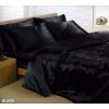 Parure de couette microfibre Noir 220x240 cm