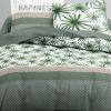 Parure de couette 100% coton 3pcs 240x220 Today Akela