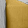 Drap housse 100% Percale de Coton Caramel 140x190
