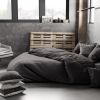 Housse de couette Lin Anthracite