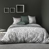 Housse de couette 100% Coton Vega et taie d'oreiller