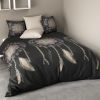 Parure de couette 100% Coton 57 fils Black Dream