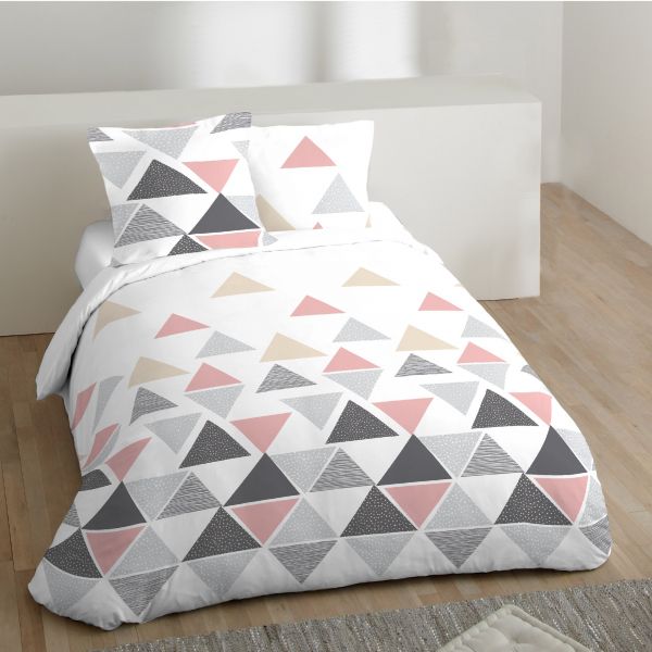 Parure de couette 100% microfibre Trio