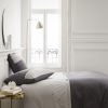 Parure de couette Today 100% Percale de Coton Cdf/Zinc