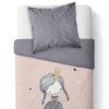 Parure de couette enfant coton 57 fils Princess TODAY 140x200 cm