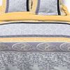 Parure de couette 220x240 cm 100% Coton 57 fils Arabesk Jonquille