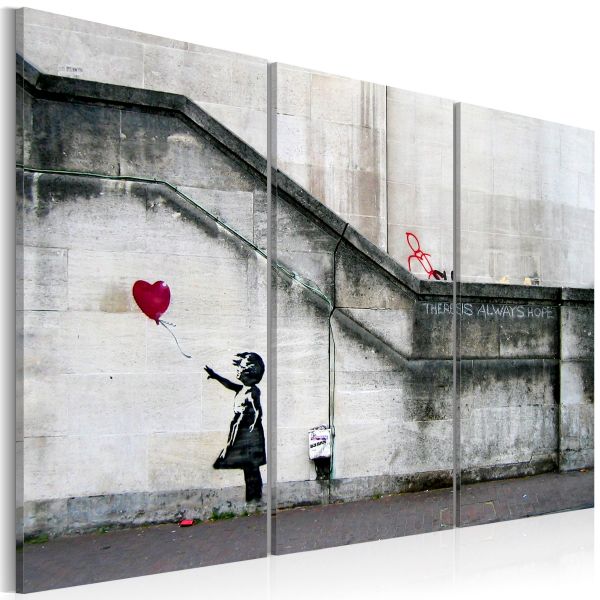 Tableau Girl With a Balloon by Banksy