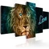 Tableau Gold lion