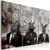 Tableau Deer in Suits I