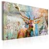 Tableau Deer on Wood