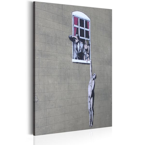 Tableau Well Hung Lover by Banksy