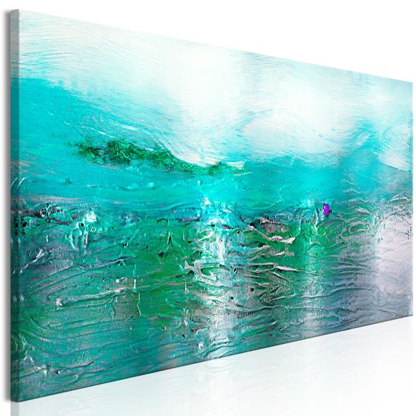 Tableau Turquoise Landscape (1 Part) Narrow