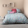 Parure de lit - Housse de couette 100% Coton 57 fils Liberty Blue