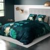 Housse de couette et taie d'oreiller coton Mystik