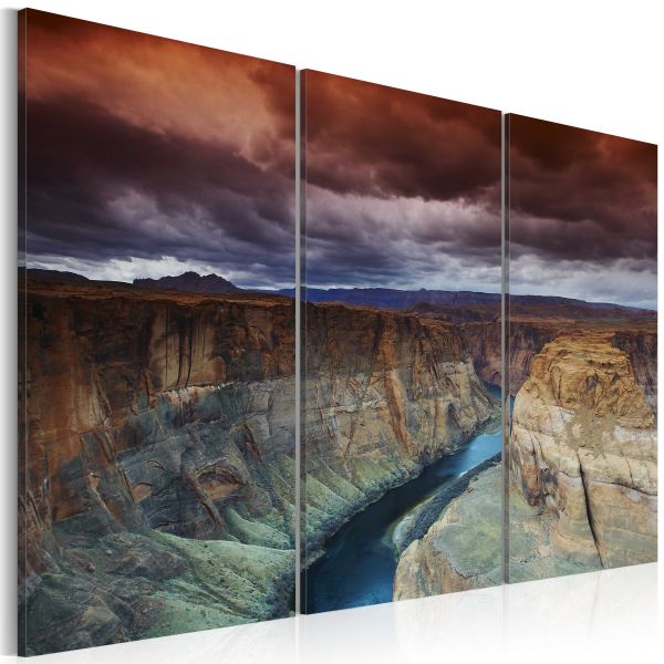 Tableau Nuages au-dessus du Grand Canyon