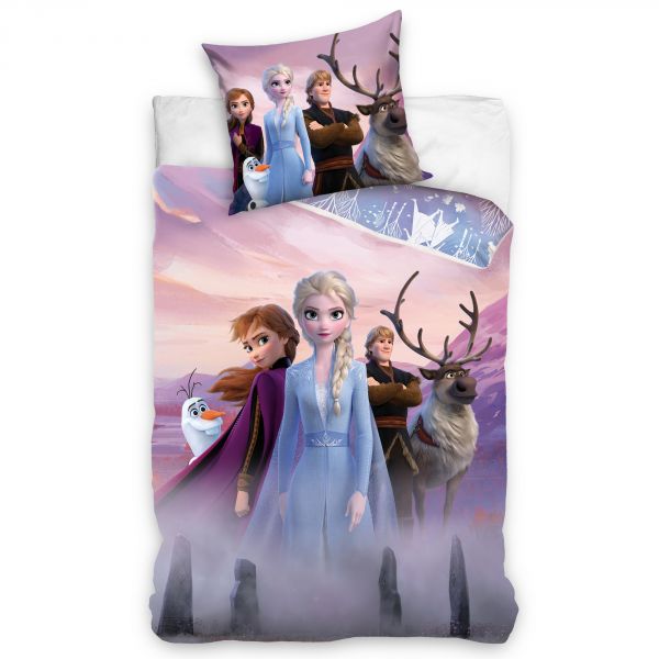 Disney - Parure de lit - 1 personne - La reine des neiges (140 x