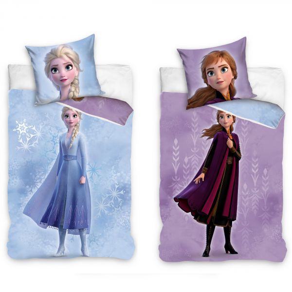 REINE DES NEIGES-FROZEN-HOUSSE DE COUETTE-PARURE DE LIT 140X200 CM