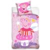 Parure de lit enfant Peppa Pig – Housse de couette Fée 100% coton 140x200 cm