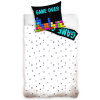 Parure de lit enfant game over briques 100% coton 140x200 cm