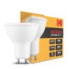 Spot LED Kodak Max Alu-Plastique 5W GU10 100° 2700K (410 lumen)