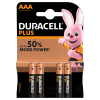 Pile Duracell Plus AAA LR3 x4