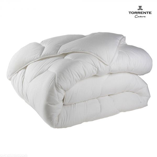 Couette toutes saisons Torrente 220x240 cm 500 gr/m² Blanc